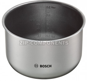Чаша (алюминий) с тефлоновым покрытием для мультиварки Bosch 00578595