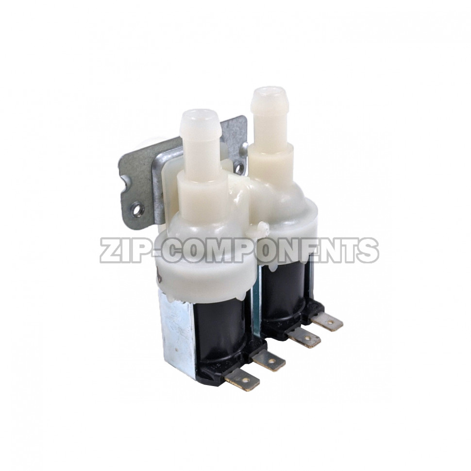 Электроклапан подачи воды стиральной машины 2Wx90 D-12мм Whirlpool 481981729012